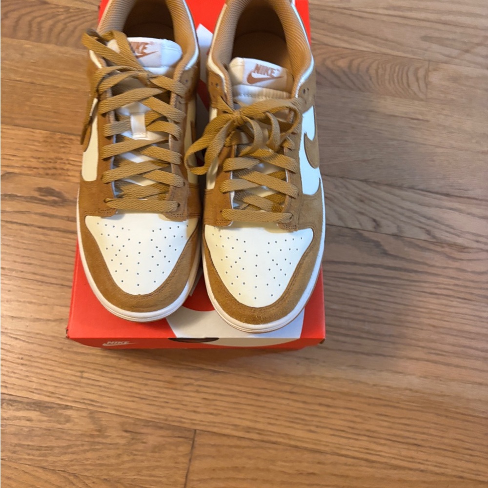 Nike women's  Brown and White Sneakers
